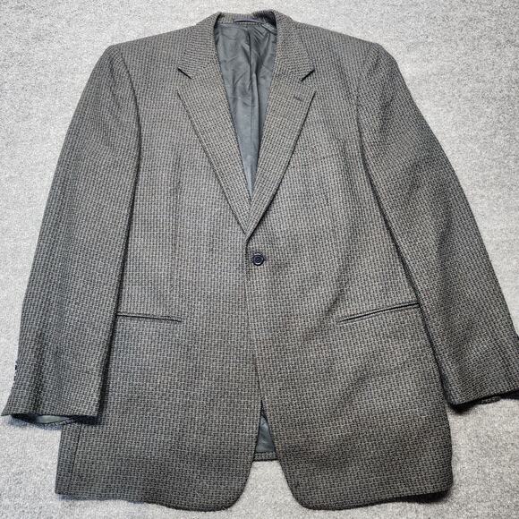 Givenchy Other - Vintage Givenchy Monsieur Men's Tweed Sport Coat Size 46 Long Wool & Alpaca Wool